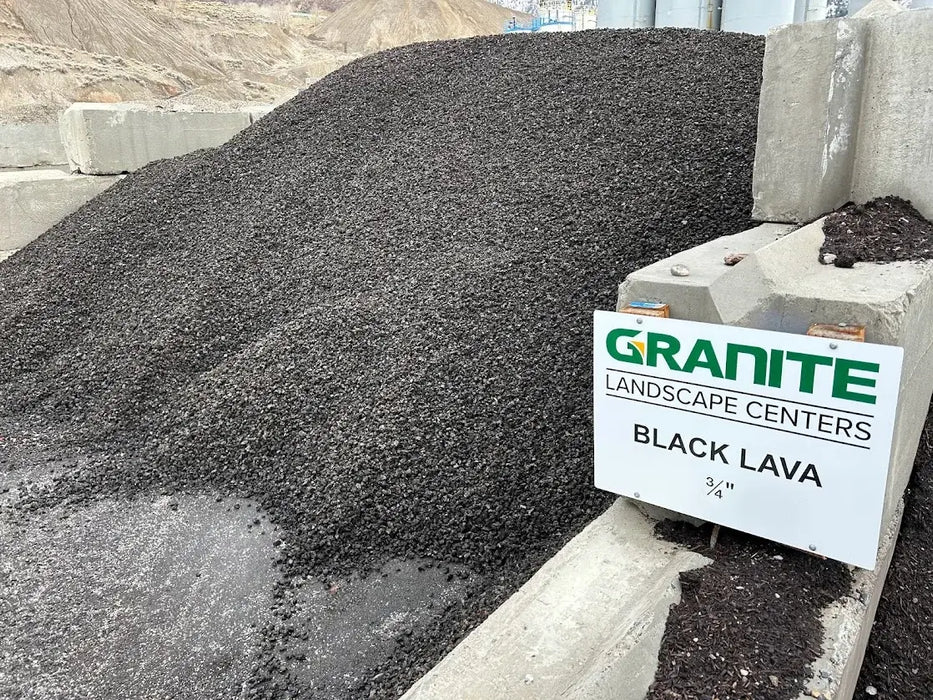 Black Lava 3/4"